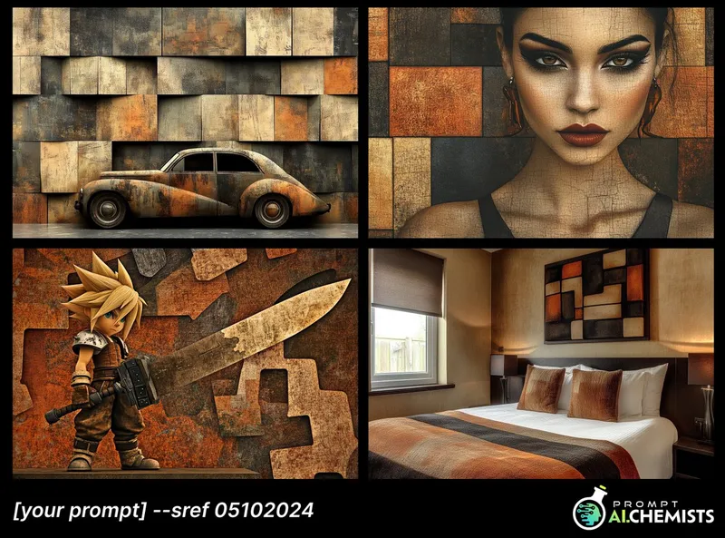 Abstract and Rustic Fusion - Пример 2