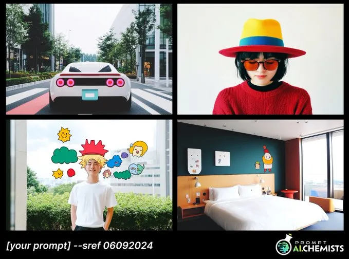 Vibrant Whimsy Collage - Пример 2