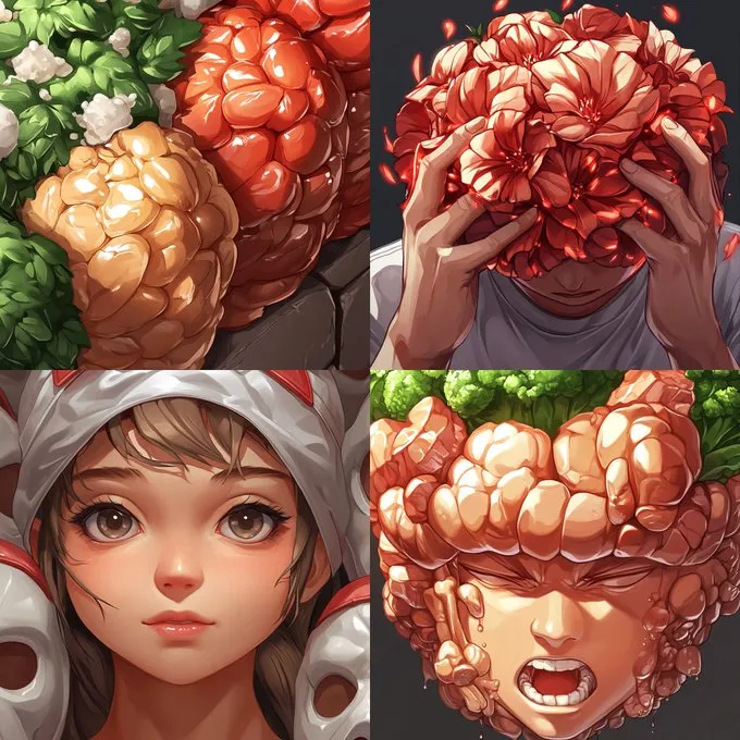 Vibrant Surrealism with Emotional Expression - Пример 2