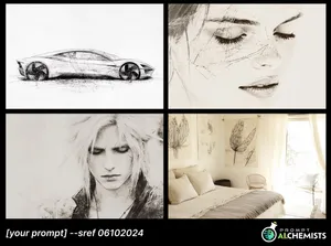 Whimsical Floral Serenity - Пример 4