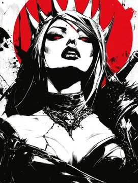 Dark Gothic Graphic Art - Пример 3