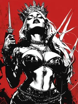 Dark Gothic Graphic Art - Пример 4