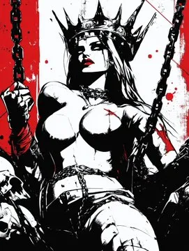 Dark Gothic Graphic Art - Пример 1