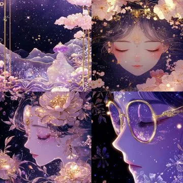 Ethereal Dreamscape with Pastel Elegance - Пример 2