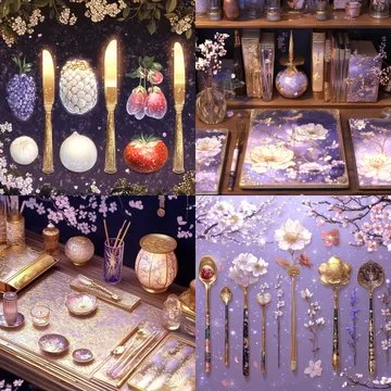 Ethereal Dreamscape with Pastel Elegance - Пример 3