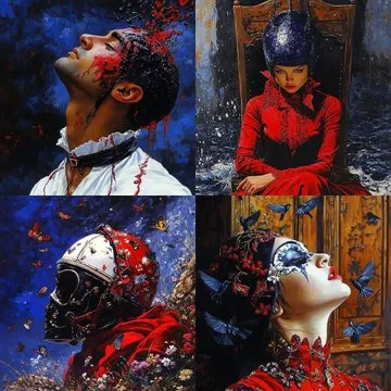 Surreal Gothic Elegance - Пример 2