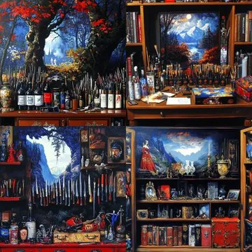 Surreal Gothic Elegance - Пример 3