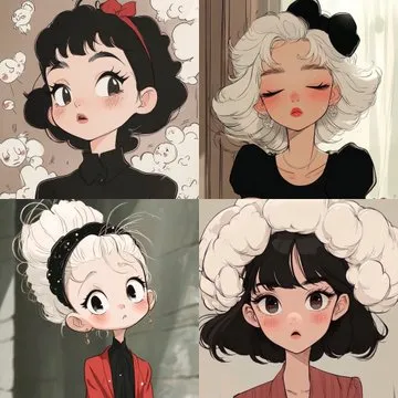 Whimsical Anime Portraits - Пример 2