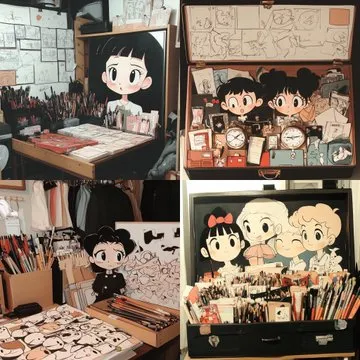 Whimsical Anime Portraits - Пример 3