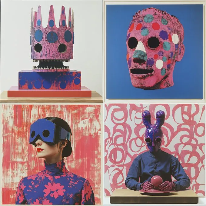 Surreal Pop Art Collage - Пример 2