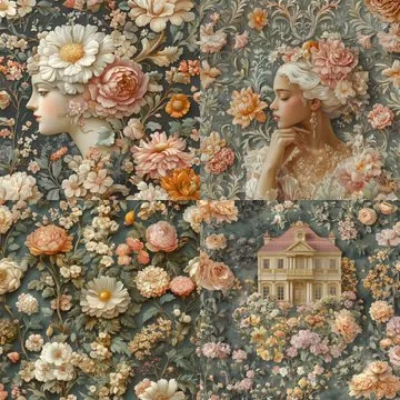 Romantic Floral Elegance - Пример 2