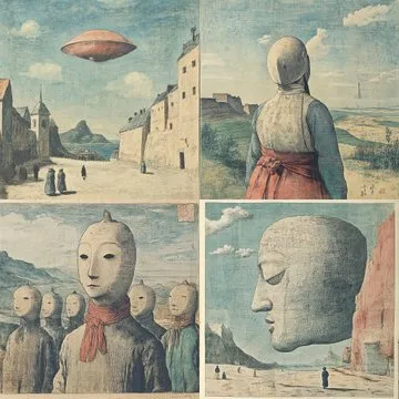 Surreal Vintage Melancholy - Пример 2