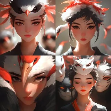 Ethereal Avian Fantasy - Пример 1