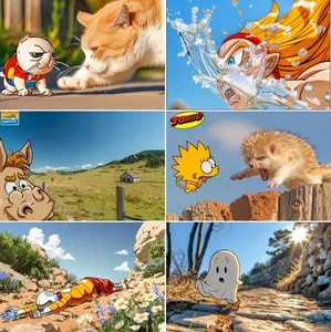 Vibrant Fantasy Surrealism - Пример 4