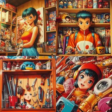 Vivid Pop Art with Surreal Emotions - Пример 3