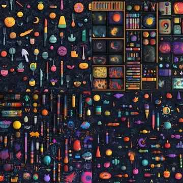 Psychedelic Cosmic Horror - Пример 3