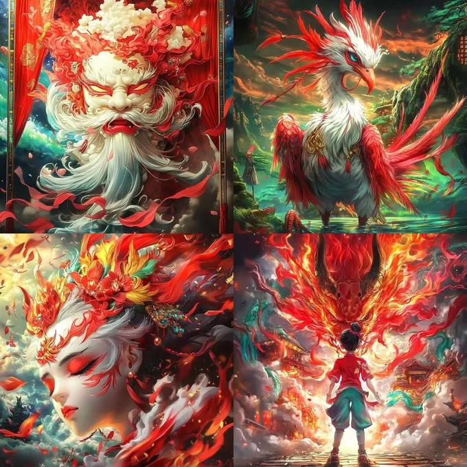 Vibrant Mythical Fantasy - Пример 2