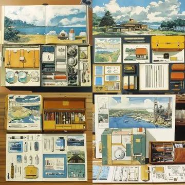 Retro Futurism with Surreal Elements - Пример 3