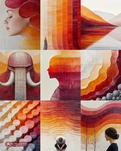 Monochrome Whimsical Characters - Пример 4