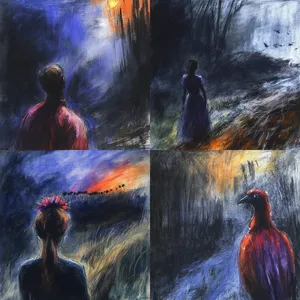 Dreamy Twilight Silhouettes - Пример 1