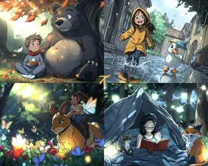 Vibrant Expressionist Portraiture - Пример 3