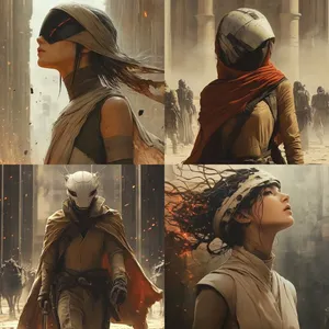 Vibrant Expressionist Portraiture - Пример 4