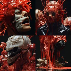 Surreal Gothic Illustration - Пример 4