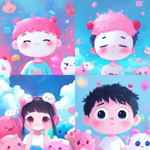 Chibi Dreamscape - Пример 1