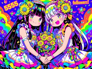 Whimsical Pastel Portraits - Пример 4