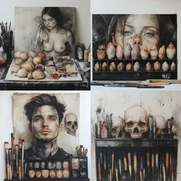 Emotive Surreal Portraits - Пример 3