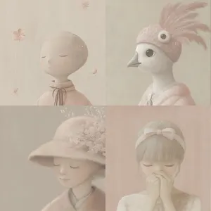 Emotive Surreal Portraits - Пример 4