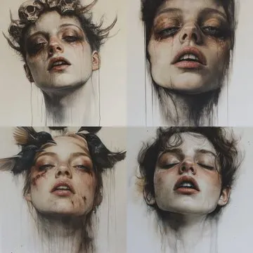 Emotive Surreal Portraits - Пример 1