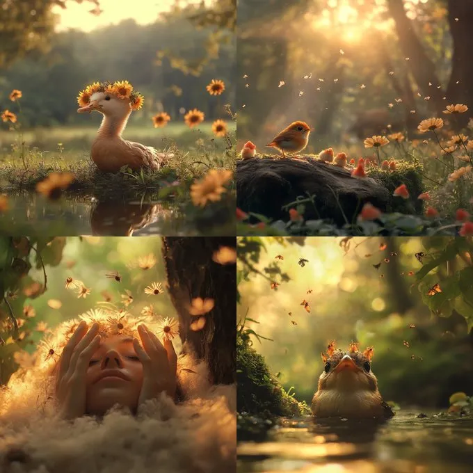 Whimsical Forest Fantasy - Пример 2