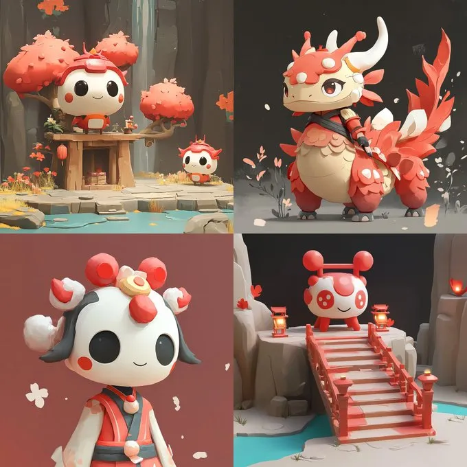 Whimsical Fantasy Characters - Пример 2