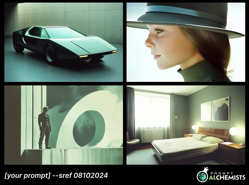 Retro Futuristic Essence - Пример 2