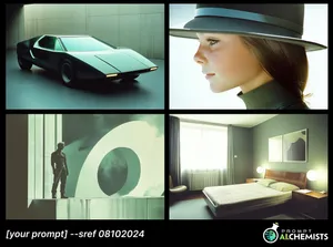 Retro Futuristic Essence - Пример 1