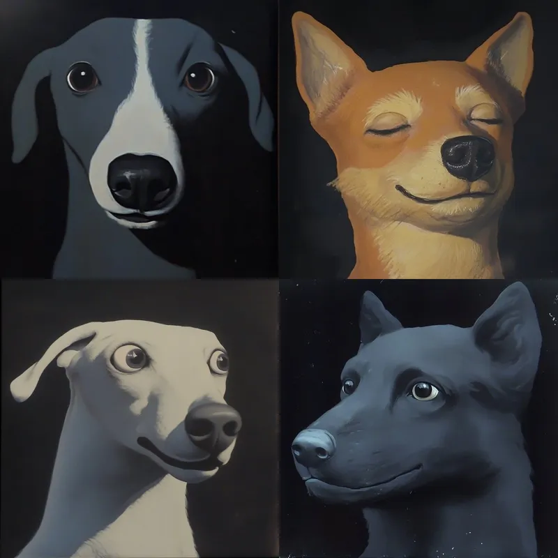 Whimsical Canine Portraits - Пример 2