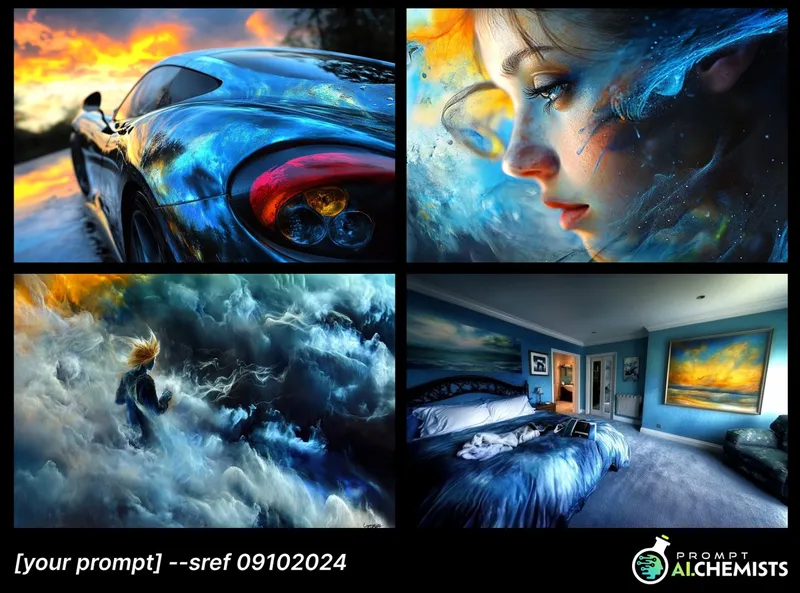 Surreal Vibrant Dreamscape - Пример 2