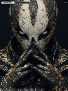 Futuristic Regal Elegance - Пример 1