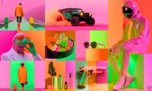 Vivid Retro Future - Пример 1