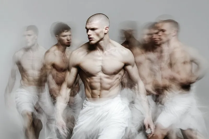 Dynamic Motion in Monochrome - Пример 2