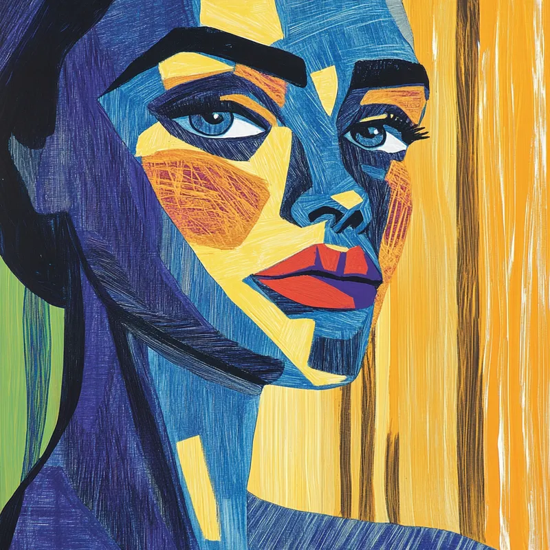 Ethereal Geometric Nightscape - Пример 2