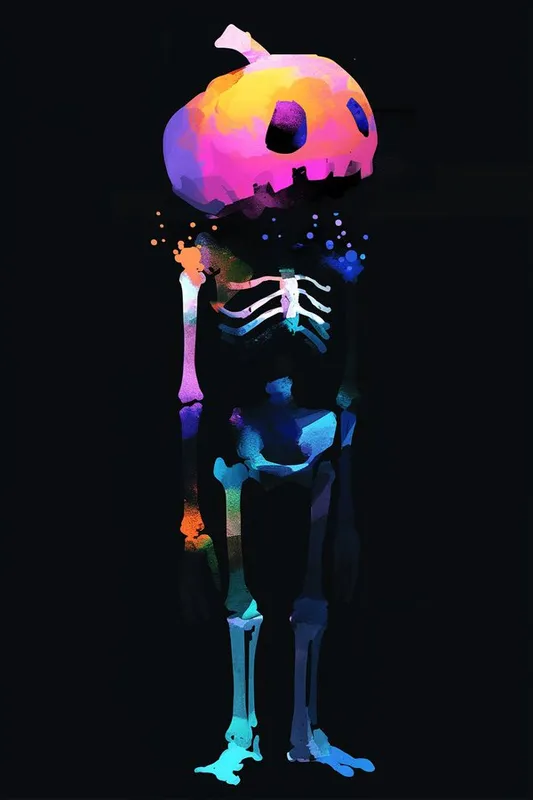 Vibrant Halloween Specter - Пример 1