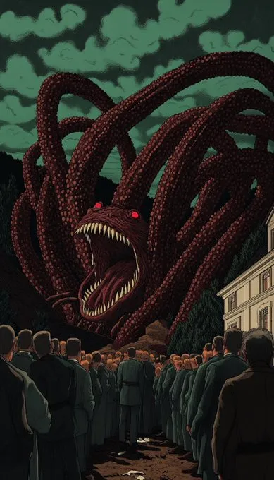 Graphic Novel Horror - Пример 2