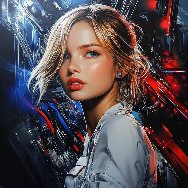 Futuristic Armored Warriors - Пример 2