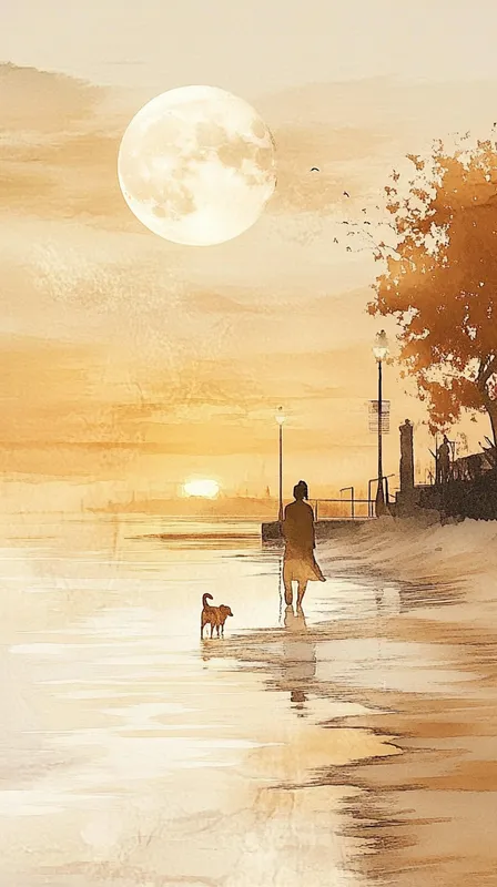 Moonlit Tranquility - Пример 4