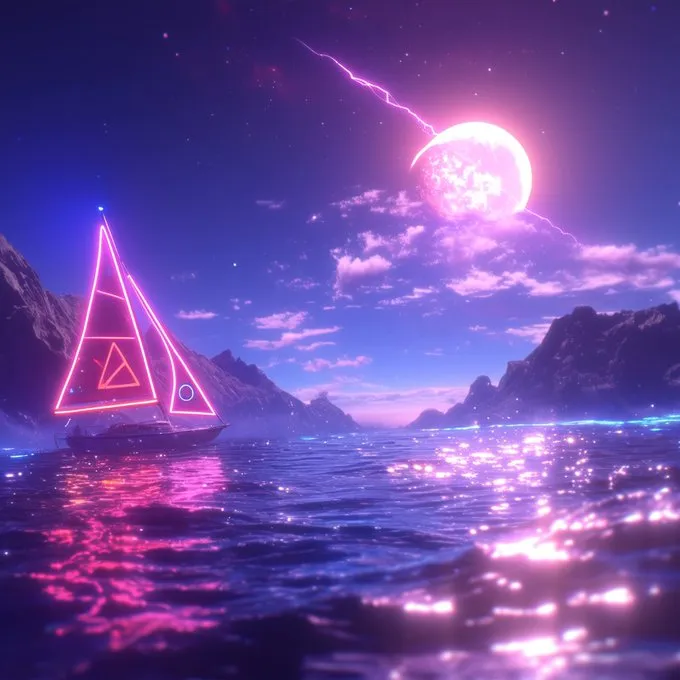 Neon Cyberpunk Intensity - Пример 4