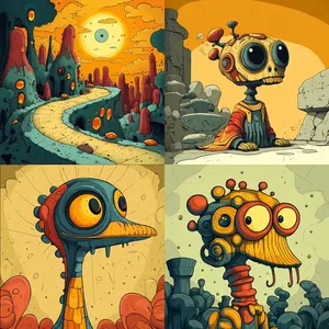 Bold Surreal Collage - Пример 4