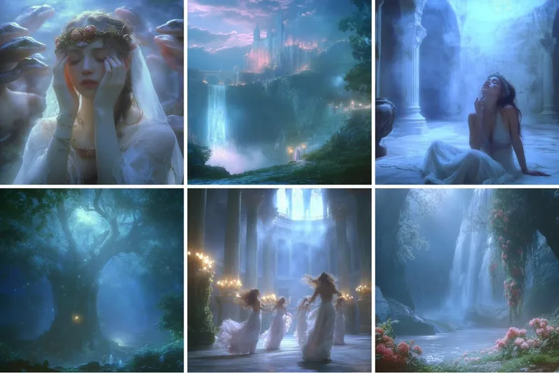 Ethereal Swan Serenity - Пример 1