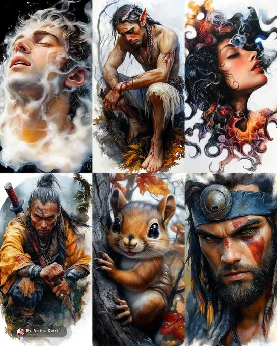 Majestic Fantasy Portraits - Пример 2